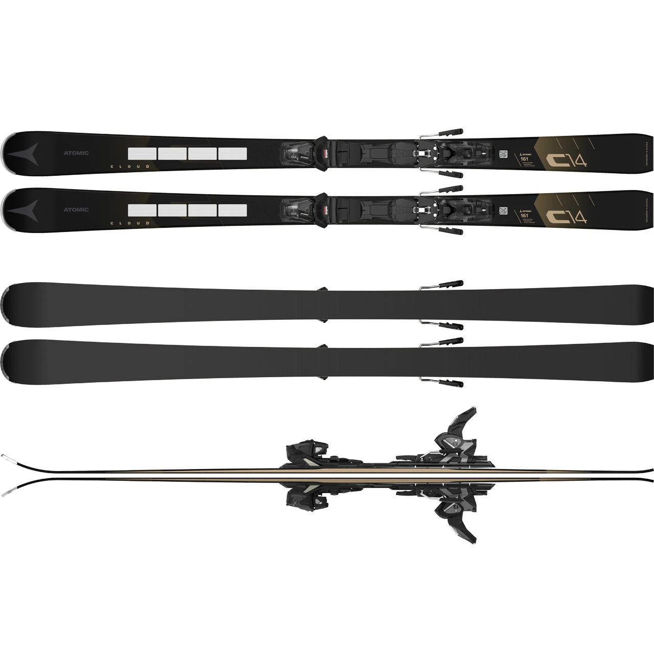 Atomic Cloud 14 Revoshock + Atomic X 12 GW Black 7 Atomic Cloud 14 Revoshock + Atomic X 12 GW Black - Billede 5