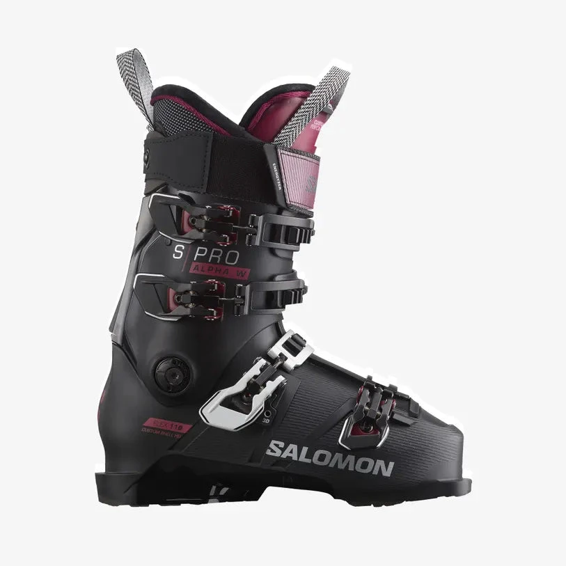Salomon S/PRO Alpha 110 W EL Black/Cordov/Silver 3 Salomon S/PRO Alpha 110 W EL Black/Cordov/Silver