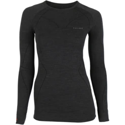 Falke WOOL-TECH Langærmet Rund Hals Kvinde -Head Butik falke wool tech trje black 1457952 v1 769274